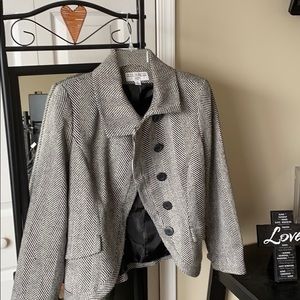 Chevron Black and White Jacket